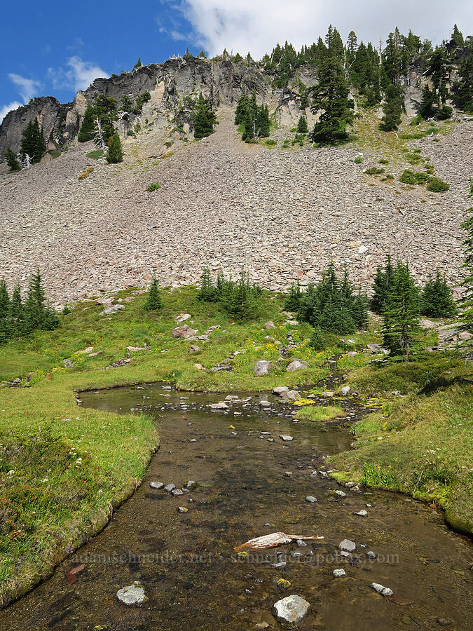 Sister Springs [Pacific Crest Trail, Three Sisters Wilderness, Lane County, Oregon]