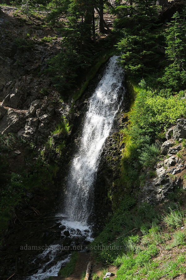 Obsidian Falls [Pacific Crest Trail, Three Sisters Wilderness, Lane County, Oregon]
