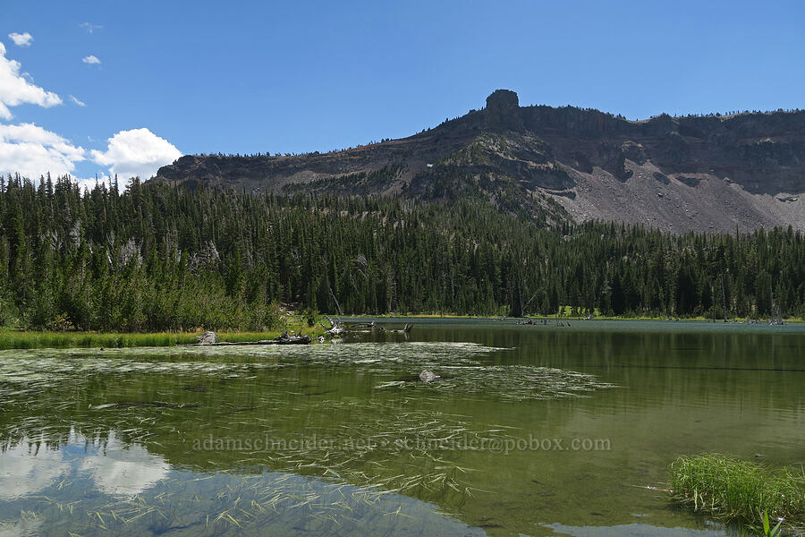 Tam McArthur Rim & Little Three Creek Lake [Little Three Creek Lake, Deschutes National Forest, Deschutes County, Oregon]
