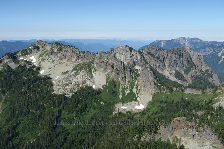 western Tatoosh Range [Plummer Peak, Mt. Rainier National Park, Lewis County, Washington]