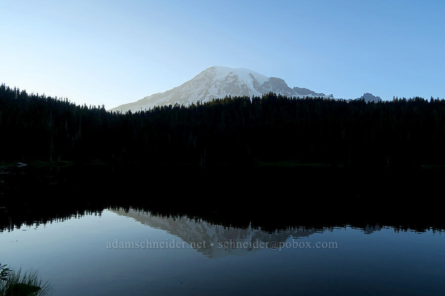 Mount Rainier & Reflection Lakes [Reflection Lakes, Mt. Rainier National Park, Lewis County, Washington]