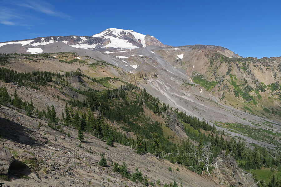 Mount Adams & Hellroaring Valley [Hellroaring Viewpoint, Yakama Reservation, Yakima County, Washington]
