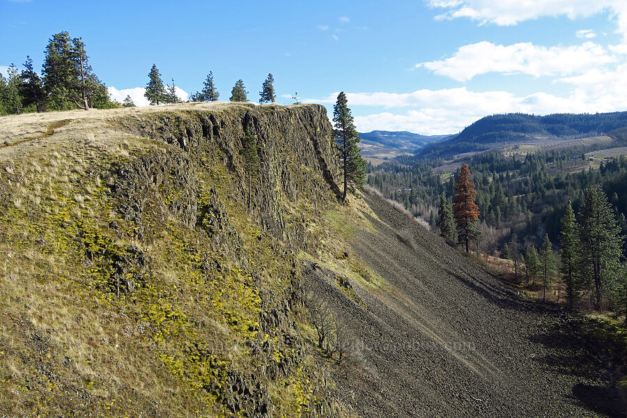 edge of Mosier Plateau [Mosier Plateau Trail, Mosier, Wasco County, Oregon]