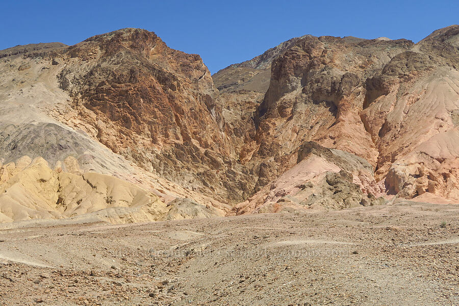 colorful canyon [Artist's Palette Drive, Death Valley National Park, Inyo County, California]