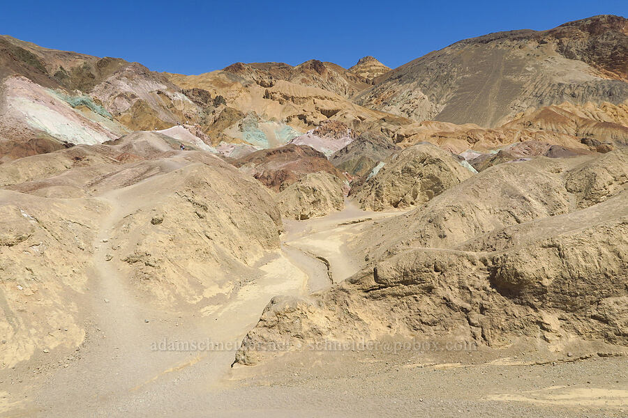 colorful mountains [Artist's Palette Drive, Death Valley National Park, Inyo County, California]