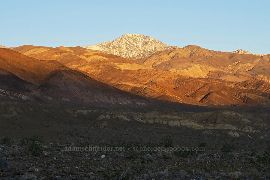 west side of Telescope Peak [Wildrose Wash, Death Valley National Park, Inyo County, California]