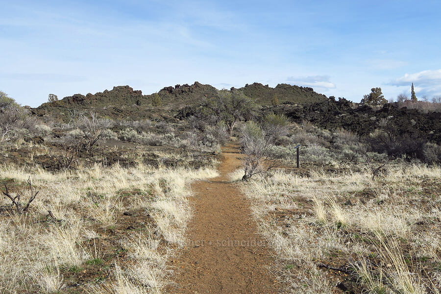 Black Crater [Black Crater Trail, Lava Beds National Monument, Siskiyou County, California]