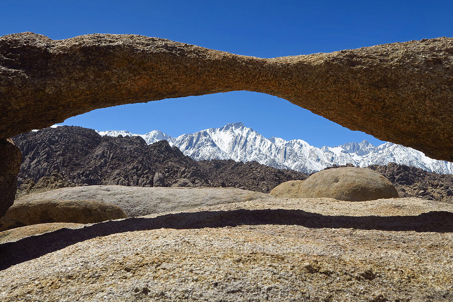Lathe Arch [Mobius Arch Trail, Inyo County, California]