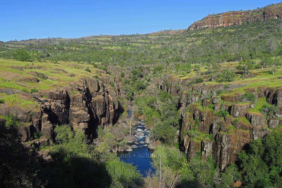 Big Chico Creek in Iron Canyon [Upper Bidwell Park, Chico, Butte County, California]