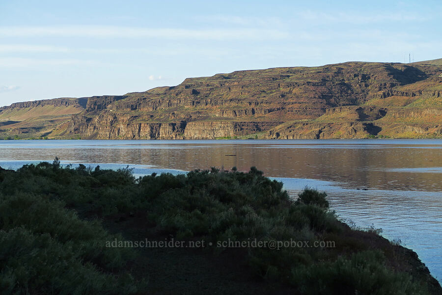 Columbia River (Wanapum Lake) [Rocky Coulee Recreation Area, Kittitas County, Washington]