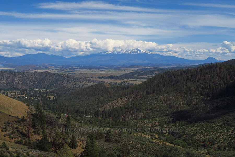 Mount Shasta [Gunsight-Humbug Ridge, Klamath National Forest, Siskiyou County, California]