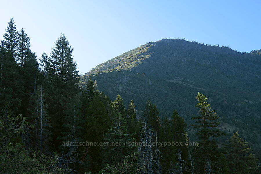 Cottonwood Peak [above Ash Creek, Klamath National Forest, Siskiyou County, California]