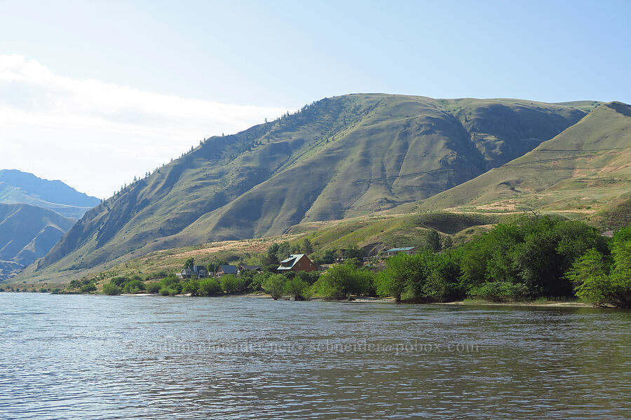 Lime Hill & Rogersburg [Heller Bar Water Access, Chief Joseph Wildlife Area, Asotin County, Washington]