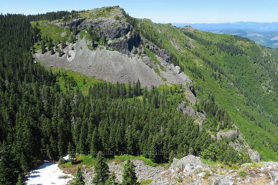 north ridge of Silver Star Mountain [Bluff Mountain Trail, Gifford Pinchot National Forest, Skamania County, Washington]