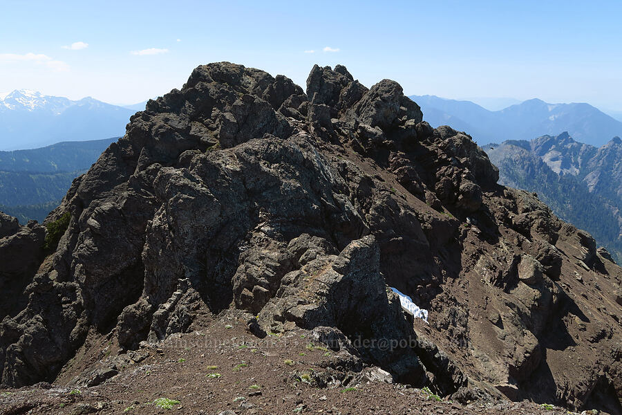western (true) summit of Mount Angeles [Mount Angeles, Olympic National Park, Clallam County, Washington]