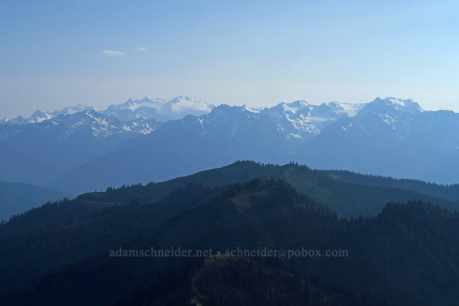 Olympic Mountains [Switchback Trail, Olympic National Park, Clallam County, Washington]