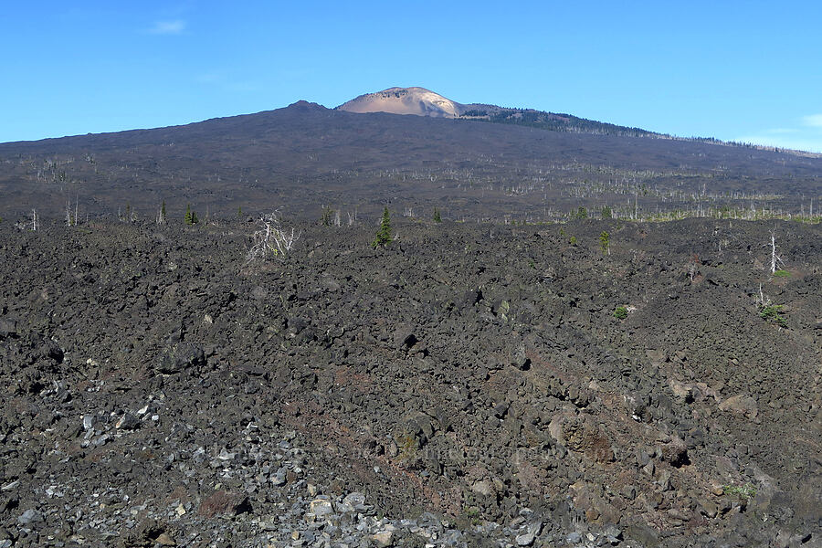 Belknap Crater, Little Belknap, & lava [Windy Point, Deschutes National Forest, Deschutes County, Oregon]