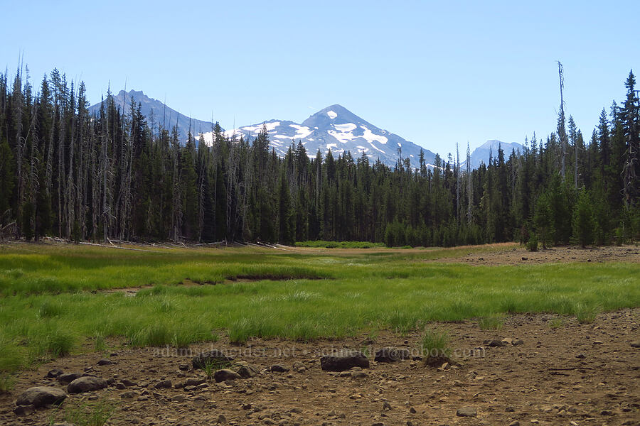 Three Sisters [Hand Lake, Mt. Washington Wilderness, Lane County, Oregon]