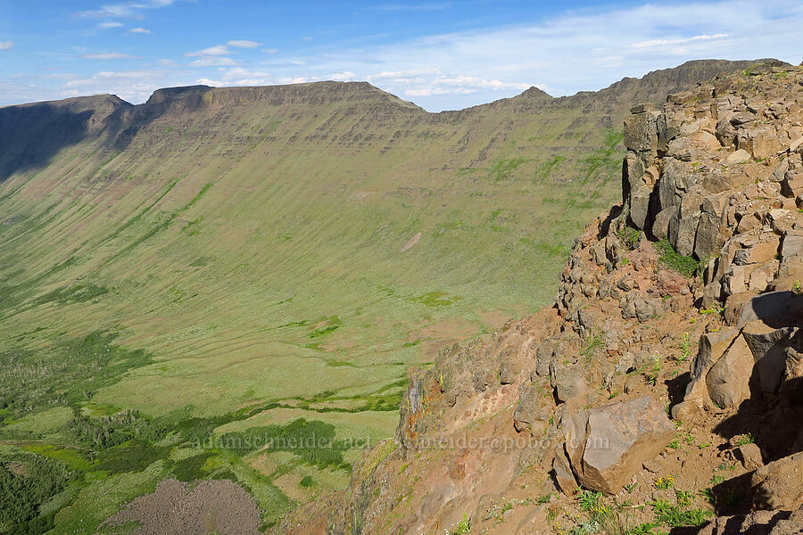 Kiger Gorge [Kiger Gorge Overlook, Steens Mountain, Harney County, Oregon]