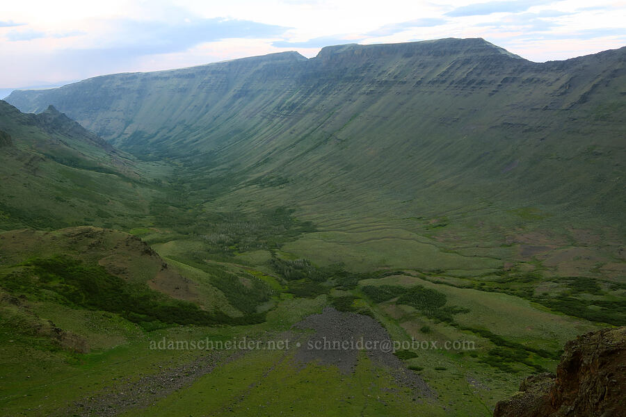 Kiger Gorge [Kiger Gorge Overlook, Steens Mountain, Harney County, Oregon]