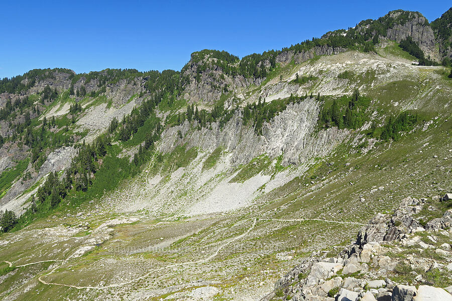 Shuksan Arm & the Lake Ann Trail [above Lake Ann, Mt. Baker Wilderness, Whatcom County, Washington]