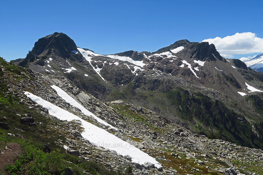 Annette & Mount Ann [above Lake Ann, Mt. Baker Wilderness, Whatcom County, Washington]