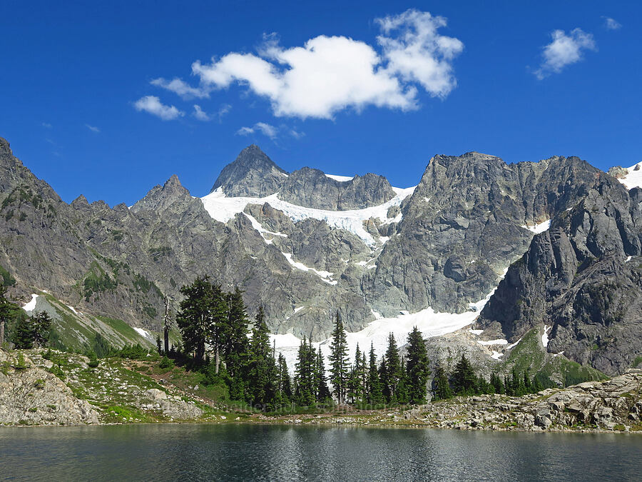 Mount Shuksan & Lake Ann [Lake Ann, Mt. Baker Wilderness, Whatcom County, Washington]