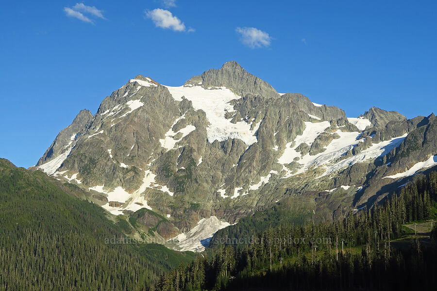 northwest face of Mount Shuksan [Mt. Baker Highway, Mt. Baker-Snoqualmie National Forest, Whatcom County, Washington]