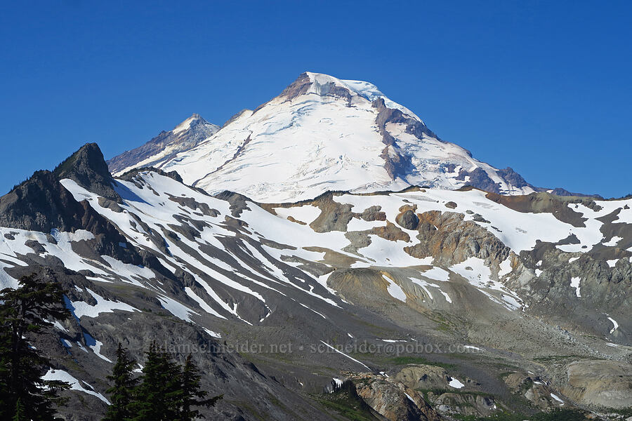 Mount Baker [Chain Lakes Trail, Mt. Baker Wilderness, Whatcom County, Washington]