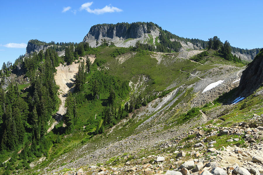 Table Mountain [Ptarmigan Ridge Trail, Mt. Baker Wilderness, Whatcom County, Washington]