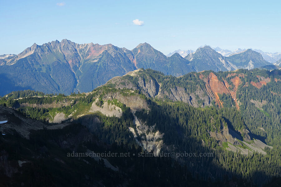 Shuksan Arm & Nooksack Ridge [Ptarmigan Ridge Trail, Mt. Baker Wilderness, Whatcom County, Washington]
