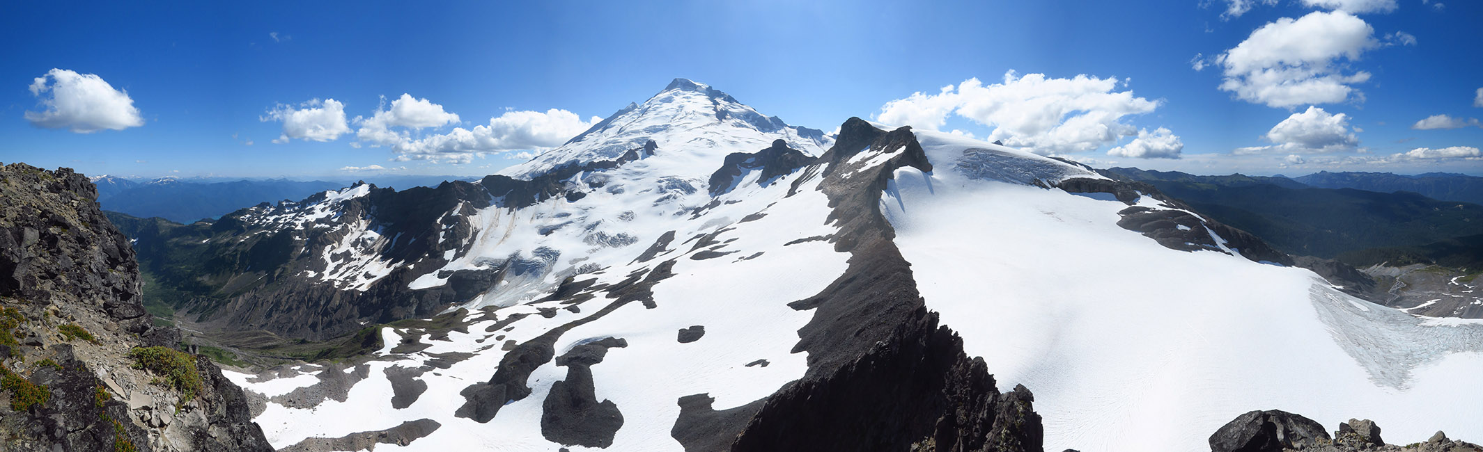 Mount Baker panorama [East Portal, Mt. Baker Wilderness, Whatcom County, Washington]