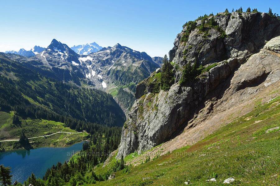 too much scenery to label [Winchester Mountain Trail, Mt. Baker Wilderness, Whatcom County, Washington]