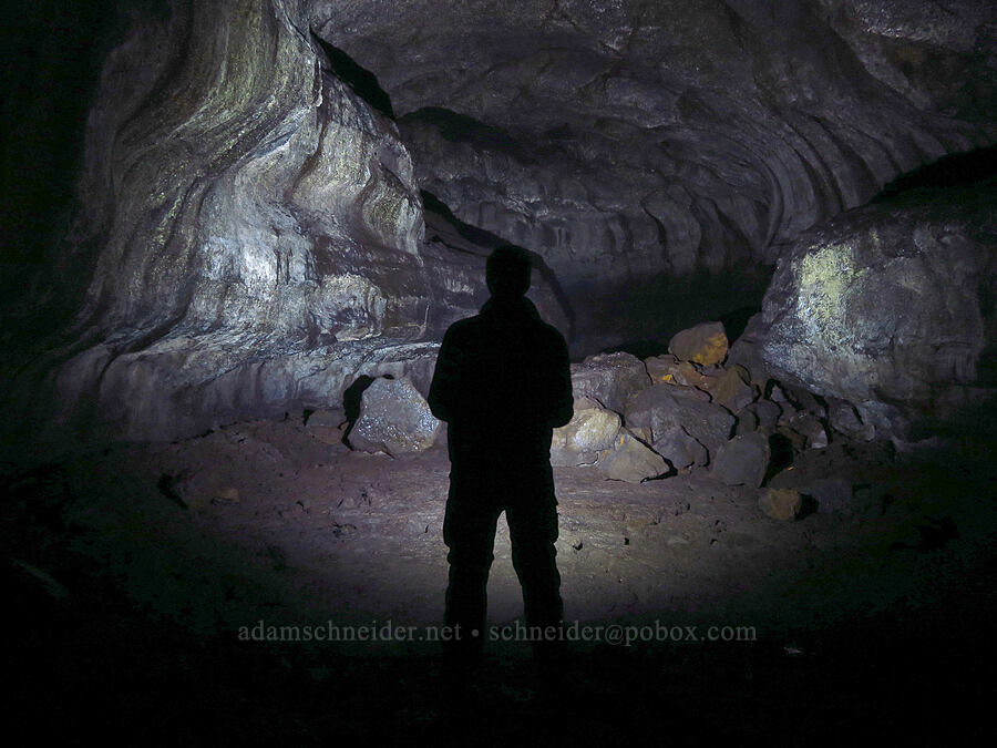 Adam [Ape Cave, Mt. St. Helens National Volcanic Monument, Skamania County, Washington]