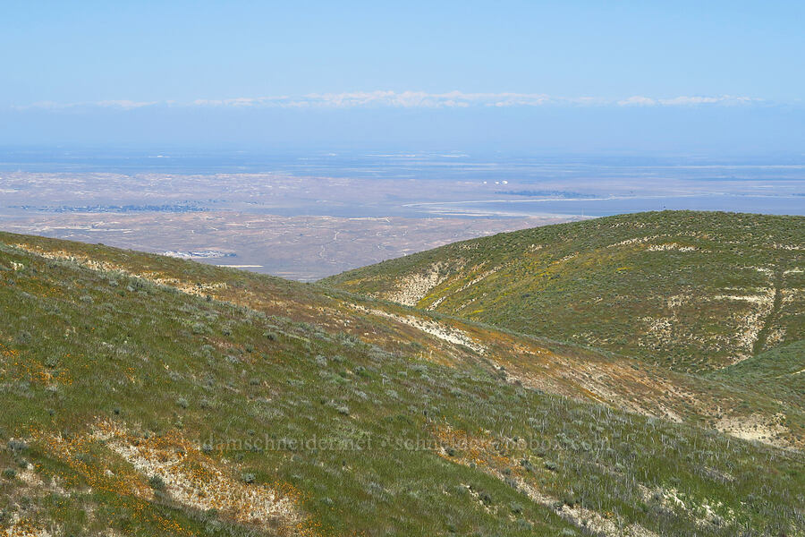 Sierra Nevada [near Temblor Ridge Road, Carrizo Plain National Monument, San Luis Obispo County, California]