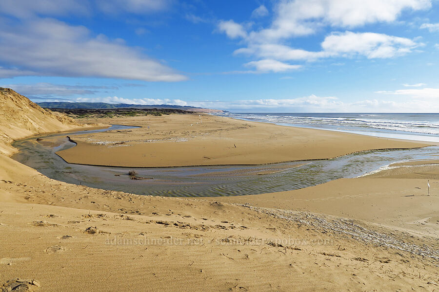 Oso Flaco Creek [Oceano Dunes, San Luis Obispo County, California]