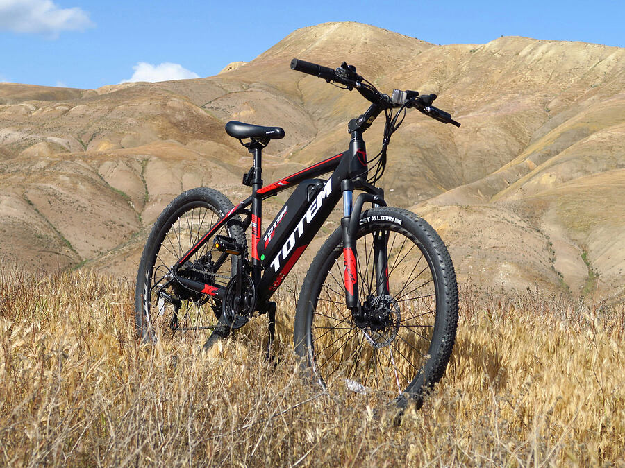 new electric bike [Panoche Hills, Fresno County, California]