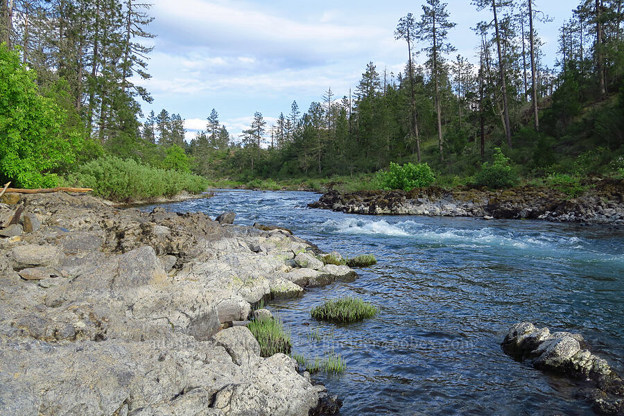 Illinois River [Little Falls Trail, Rogue River-Siskiyou National Forest, Josephine County, Oregon]