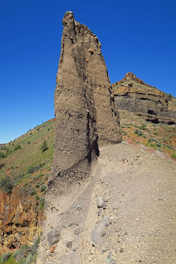 hoodoos & rimrock [Scout Camp Trail, Deschutes Canyon-Steelhead Falls WSA, Jefferson County, Oregon]