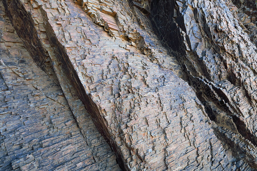 fractured rock [south of Domingo Pass, Pueblo Mountains, Harney County, Oregon]