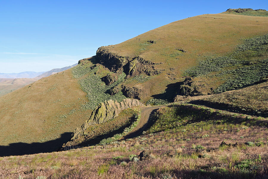 cliffs near Domingo Pass [Domingo Pass, Pueblo Mountains, Harney County, Oregon]