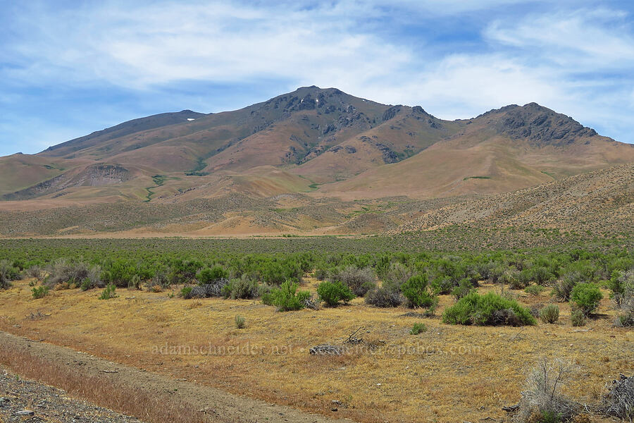 Pueblo Mountain [Fields-Denio Road, Harney County, Oregon]