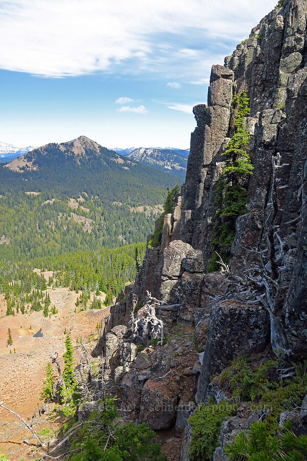 west side of Ironstone Mountain [Ironstone Mountain, William O. Douglas Wilderness, Yakima County, Washington]