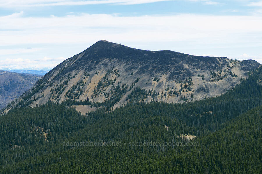 southwest side of Shellrock Peak [Ironstone Mountain, William O. Douglas Wilderness, Yakima County, Washington]