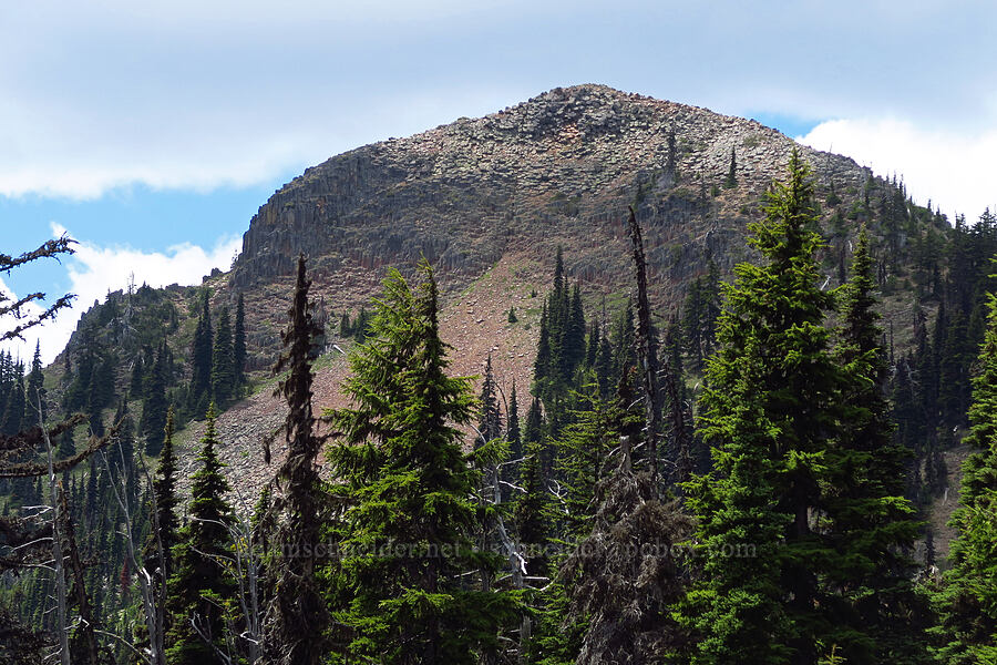 Ironstone Mountain from the east [Ironstone Mountain Trail, William O. Douglas Wilderness, Yakima County, Washington]