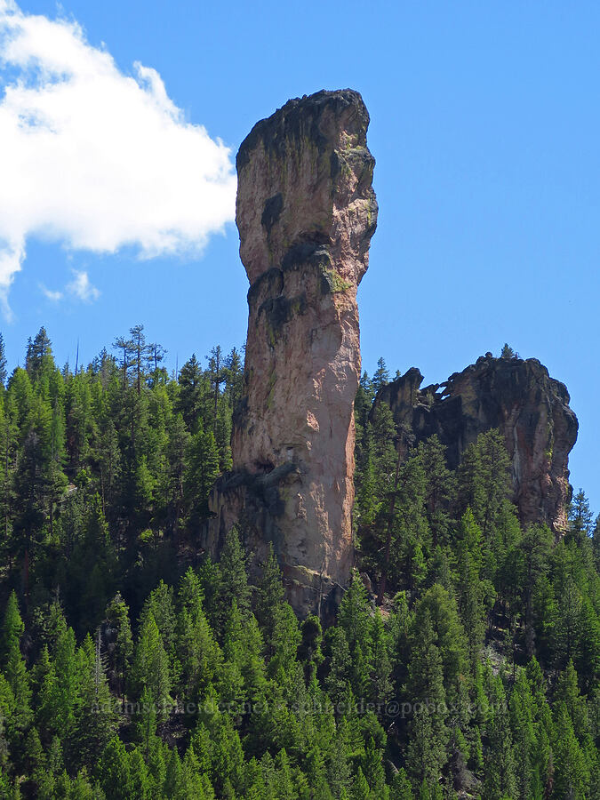 Stein's Pillar [Stein's Pillar Viewpoint, Ochoco National Forest, Crook County, Oregon]