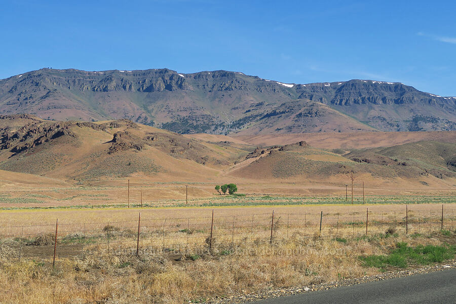 southeast side of Steens Mountain [Fields-Folly Farm Road, Harney County, Oregon]