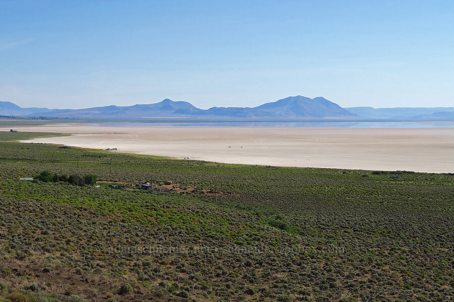 Mickey Butte & Alvord Desert [Fields-Folly Farm Road, Harney County, Oregon]