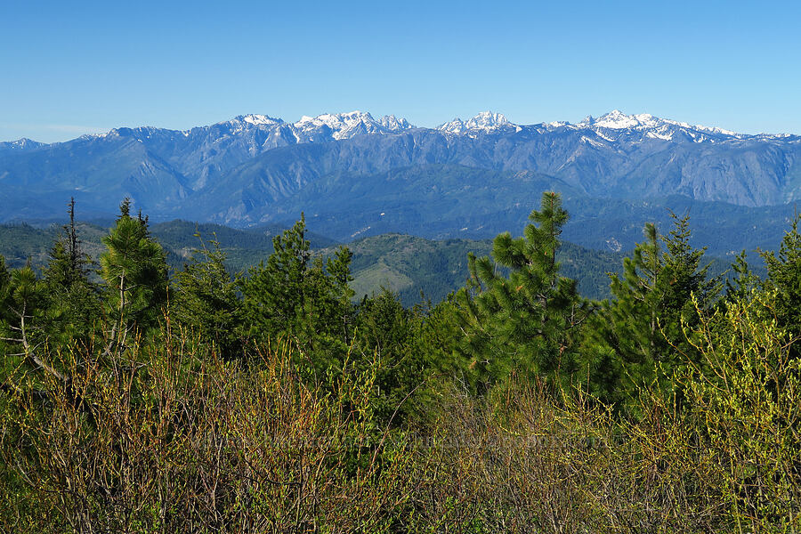 The Enchantments & Cashmere Mountain [Forest Road 5200, Okanogan-Wenatchee National Forest, Chelan County, Washington]