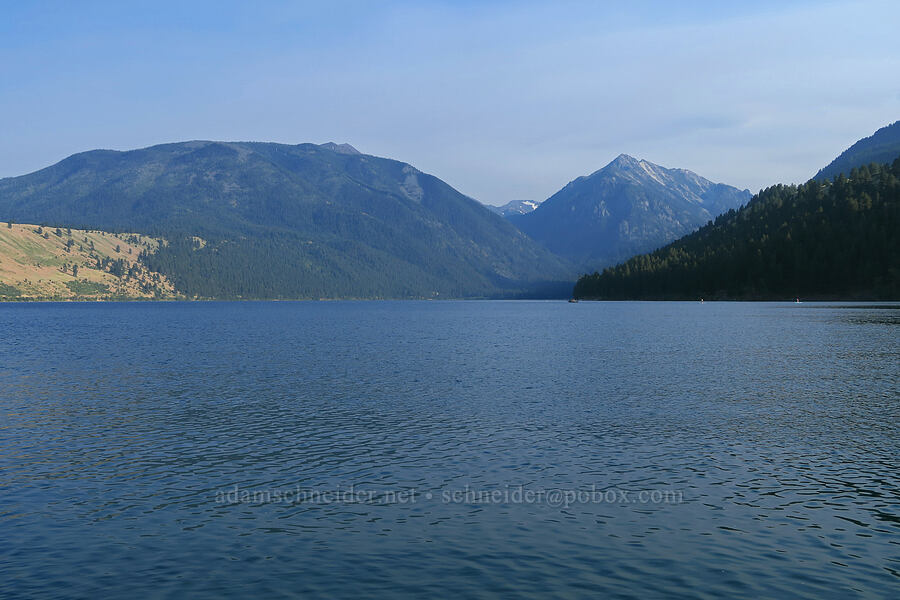 Mount Howard, Bonneville Mountain, & Wallowa Lake [Wallowa Lake County Park, Joseph, Wallowa County, Oregon]